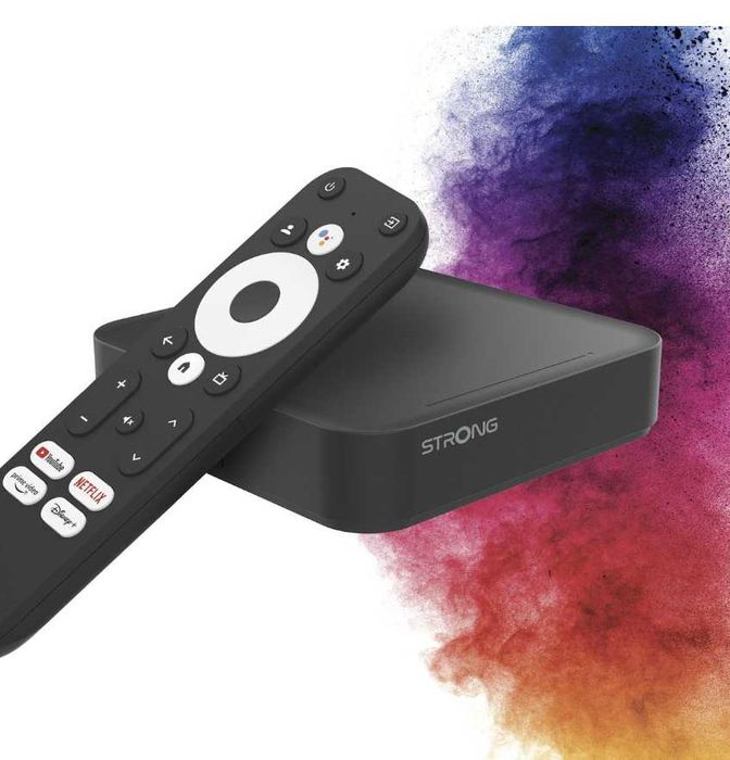 Google tv box Strong leap-s3 android TV youtube netflox