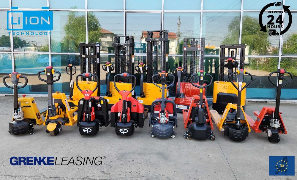 Transpalet Liza Electrica Stuvuitor Manual Electric Staker