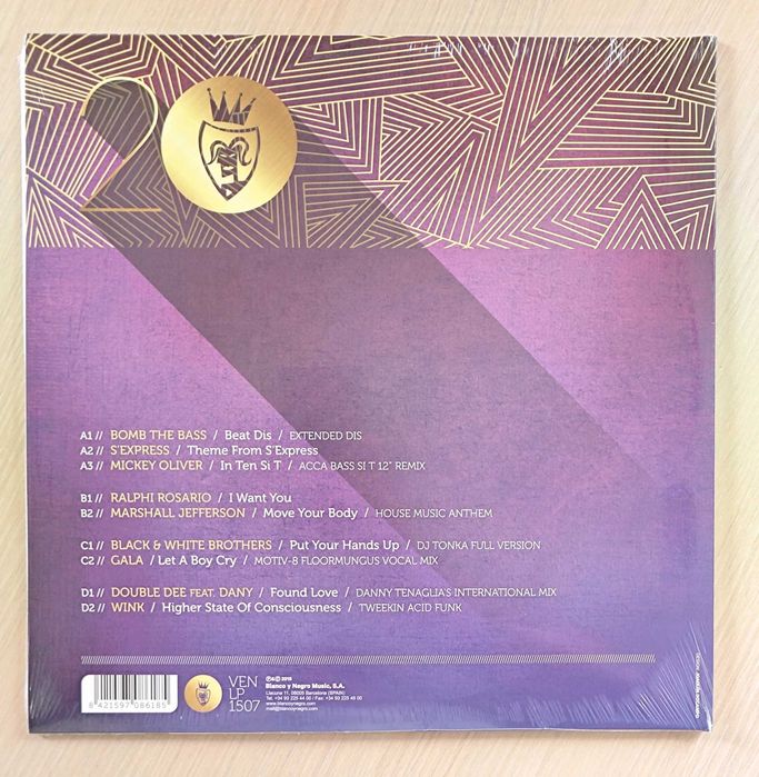 Vendetta 20 - los inicios de la musica house [2xLP, Vinil, Comp.]