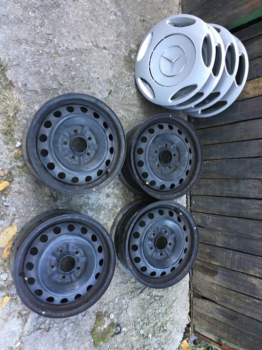 Оригинални джанти с тасове Мерцедес 15 цола