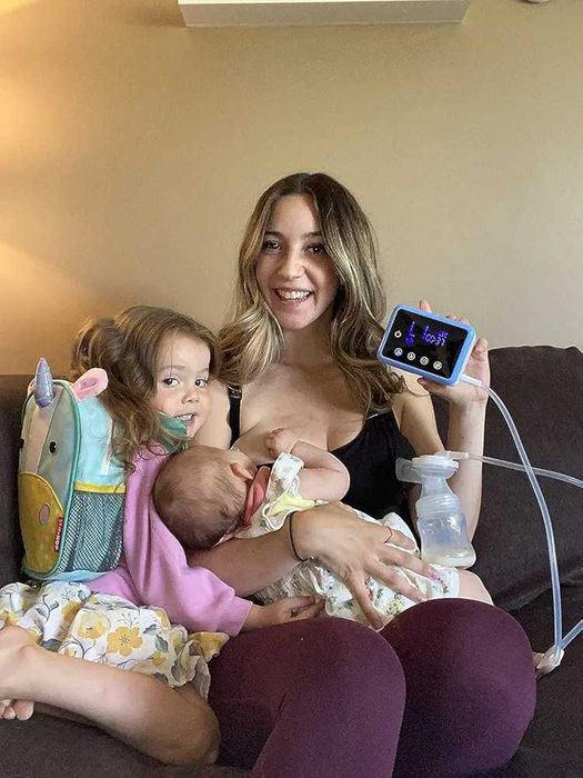 Нова двойн помпа за кърма Bellababy с Touch Screen – Пълен комплект