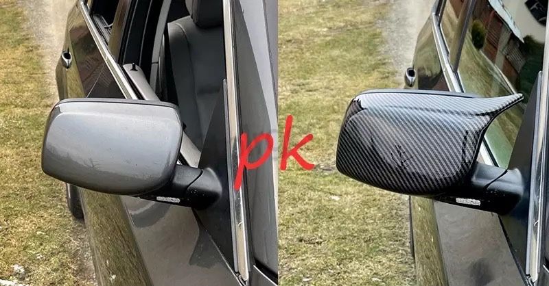 Capace oglinzi M Piano Black Cu Clipsuri Bmw Seria 5 E60 E61 E63 E64