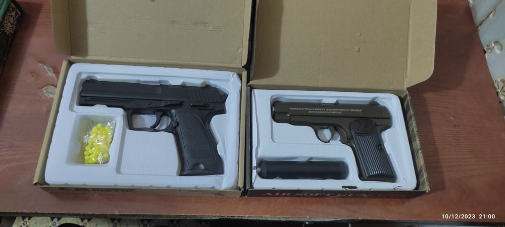 Pistalet metall oʻqlari bn