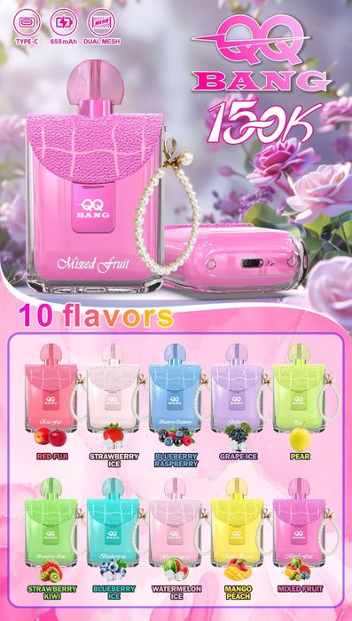 BANG PERFUME 150K - Vape tip țigară electronică cu diferite arome de shisha