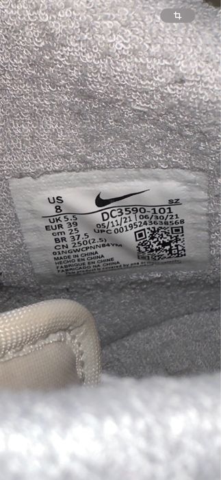 Adidasi Sneakers Nike W AF1 SCULPT, mărimea 39