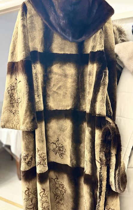 Шуба натуральный бобер