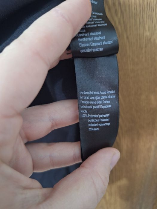 Bluza cu maneca scurta neagră, eleganta, marimea M