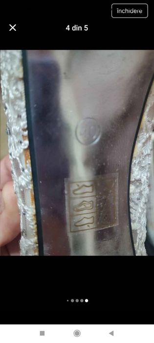 Pantofi dama eleganti cu toc