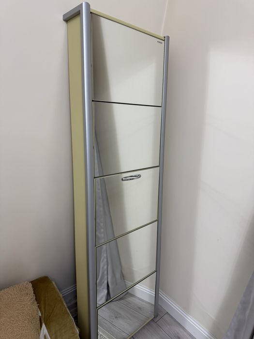 Шкаф для обуви (зеркальный)