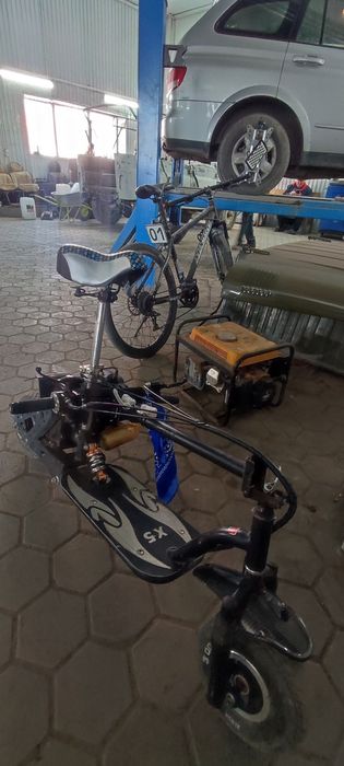 Мото самокат бензиновый
