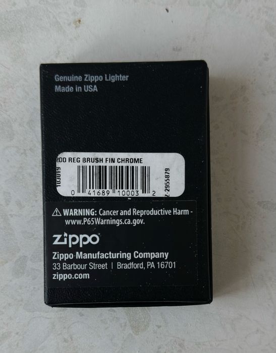 Новая Zippo зажигалка