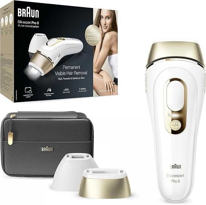 Фотоепилатор Braun Silk-expert Pro 5 (PL5140) Брой импулси: 400.000