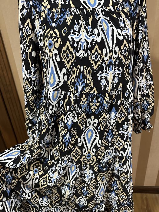 Штапель адрас рисункали кўйлак