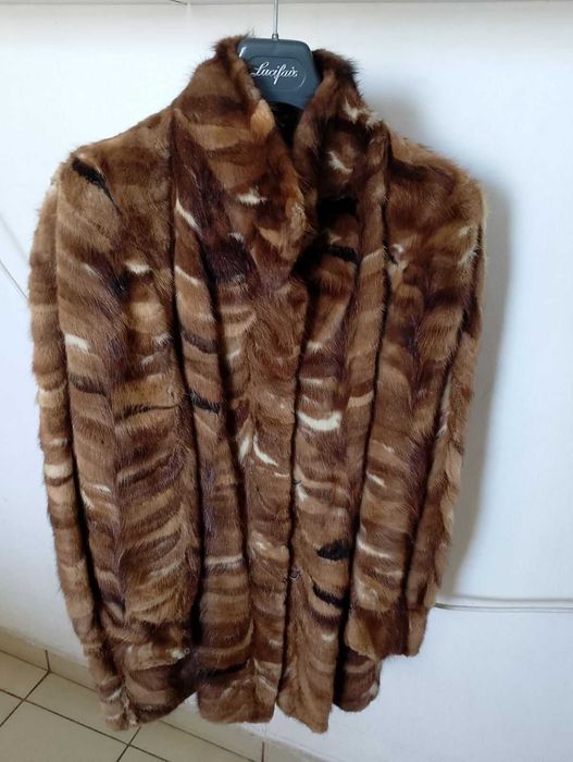 Луксозни кожени палта - сребърна лисица и норка