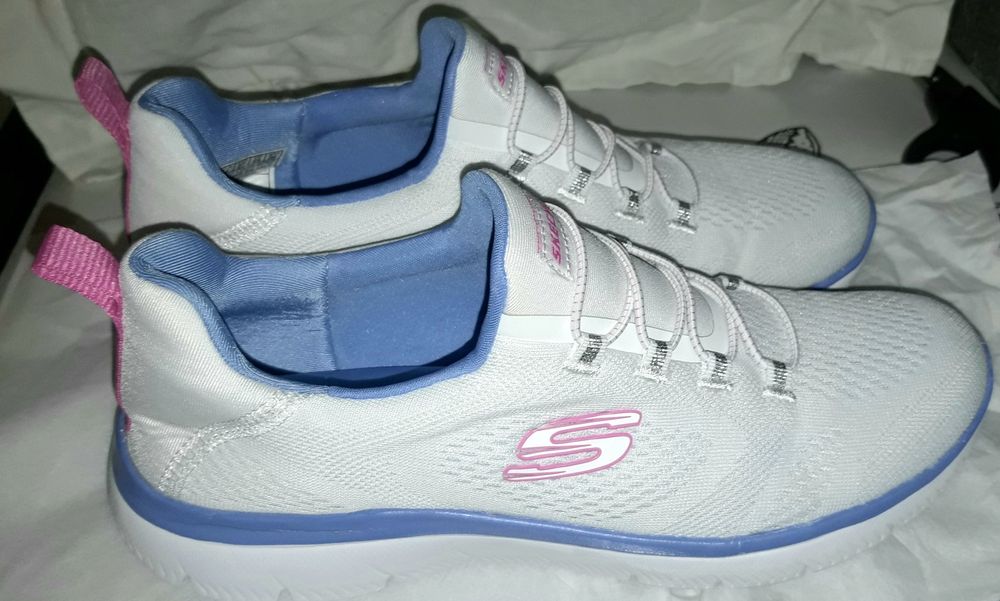 Skechers Summits, memory foam, alb, 37