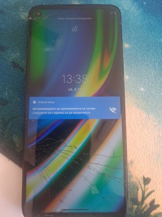 Телефон Моторола moto G9