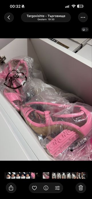 Сандали розови Liu Jo