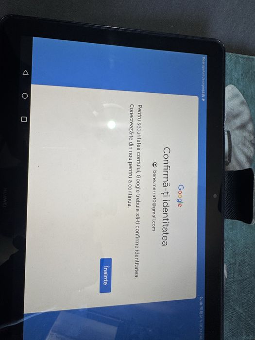 Tableta huawei impecabila