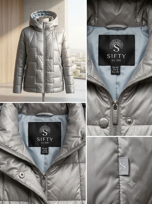 Демисезонная куртка SIFTY, размер 46 (M), б/у в хорошем состоянии