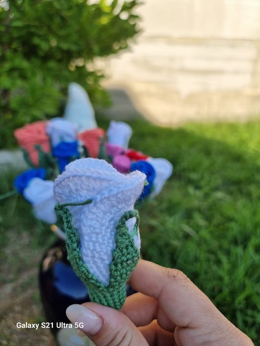 Trandafiri crosetati