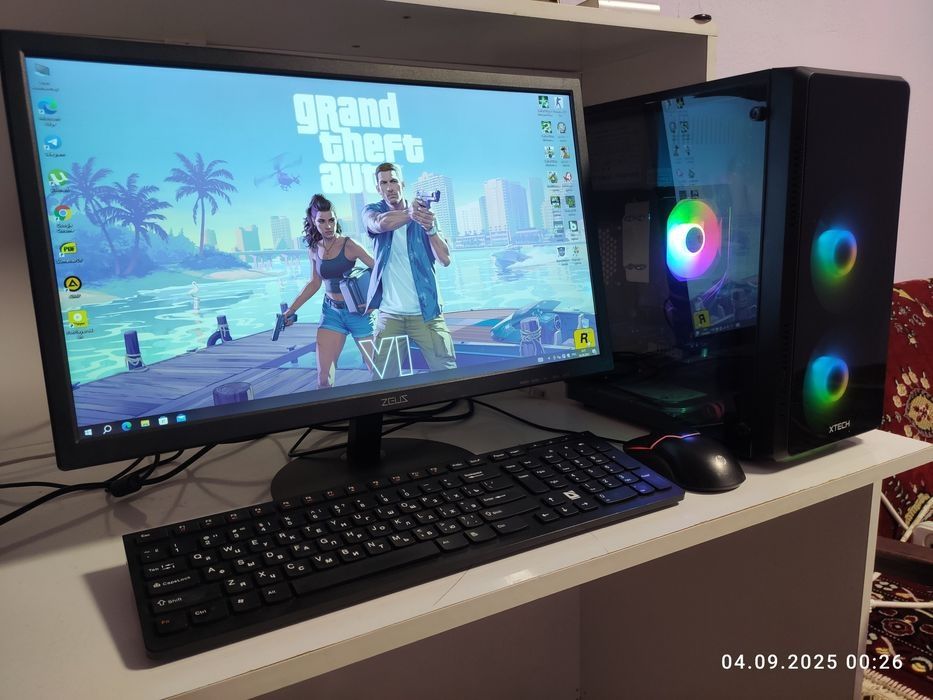 Срочно продам игровой компьютер полный комплект, в идеальном состоянии