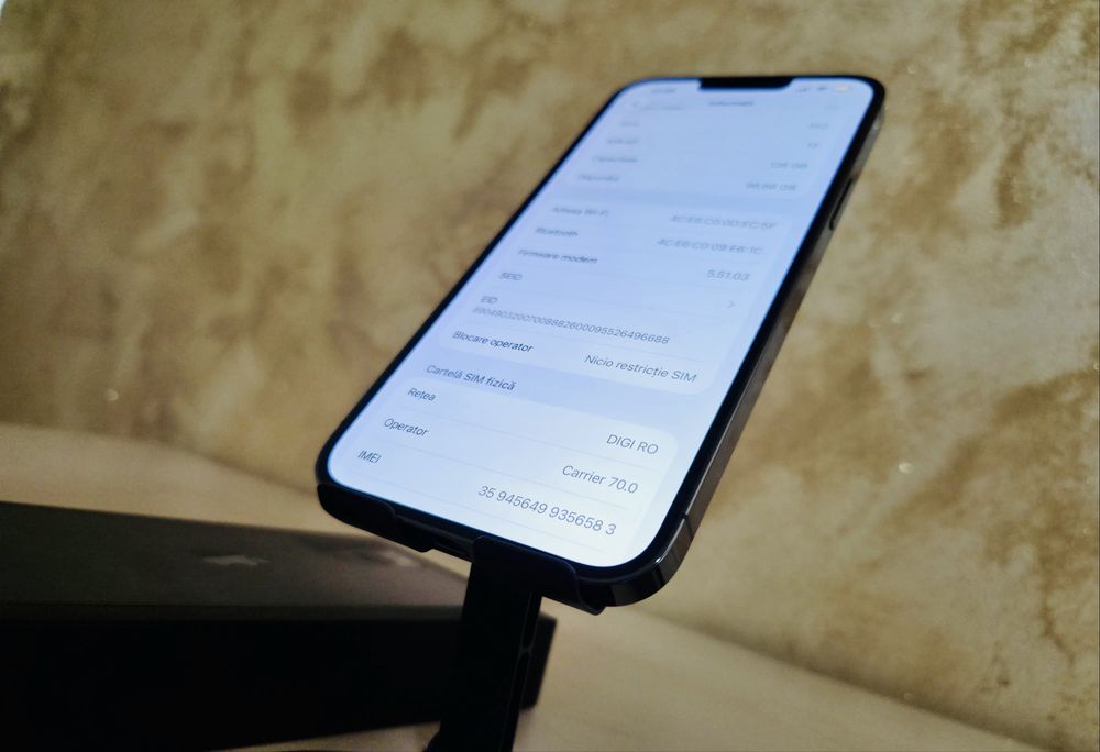 Vând iPhone 13 Pro Max 5G Graphite – Ca Nou, Full Box, Impecabi îngrijit