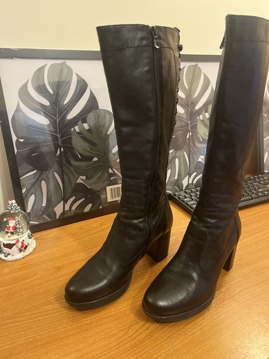 Дамски ботуши от естествена кожа Nero Giardini