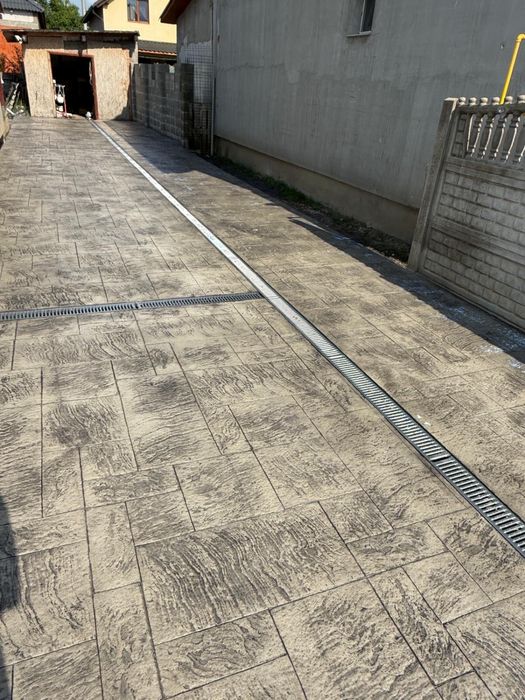 Beton amprentat sanandrei