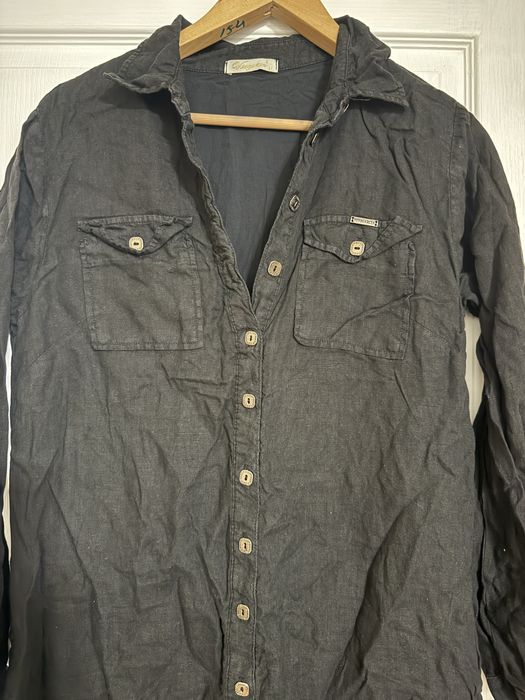 Платье сафари льное бу