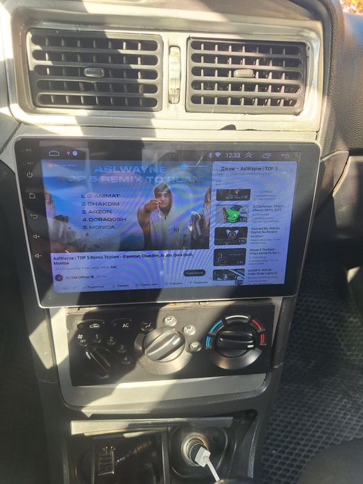 Avto manitor magnitafon Nexia 1 2