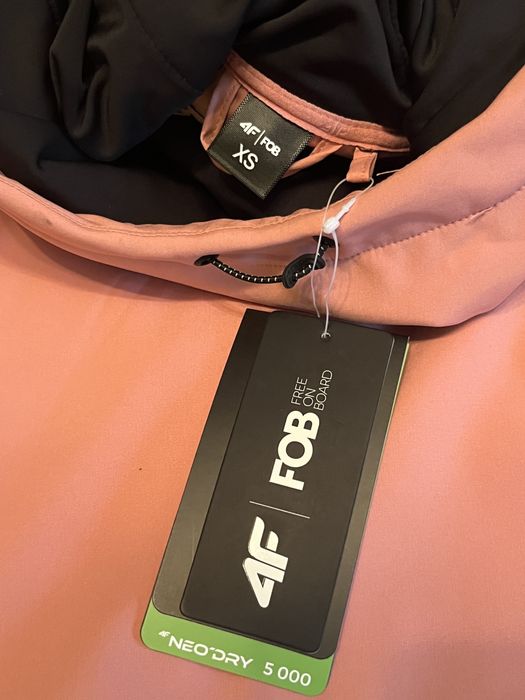 Softshell 4F dama, roz, nou