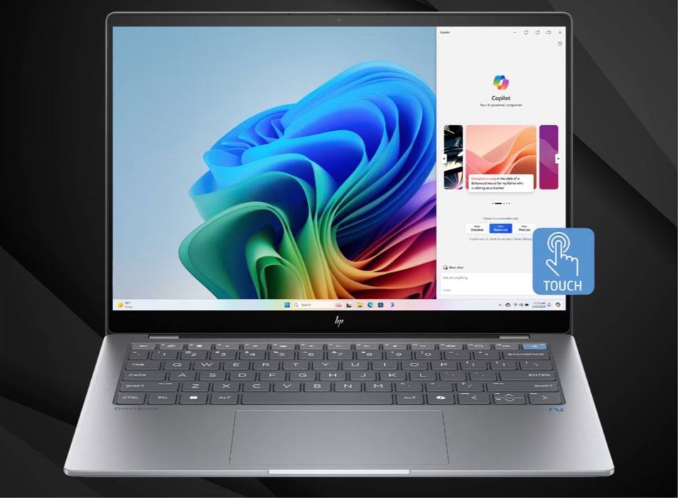 HP OMNIBOOK X (Snapdragon X Elite) YANGI.