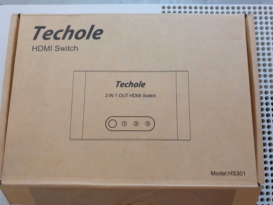 Switch HDMI 3 intrari 1080p fara alimentare suplimentara