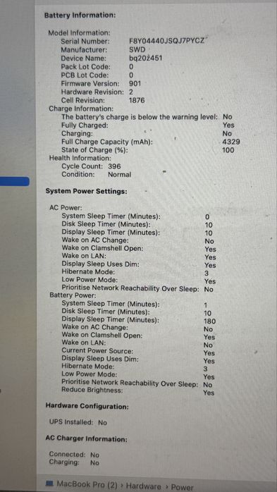 MacBook Pro 13” Intel 2020