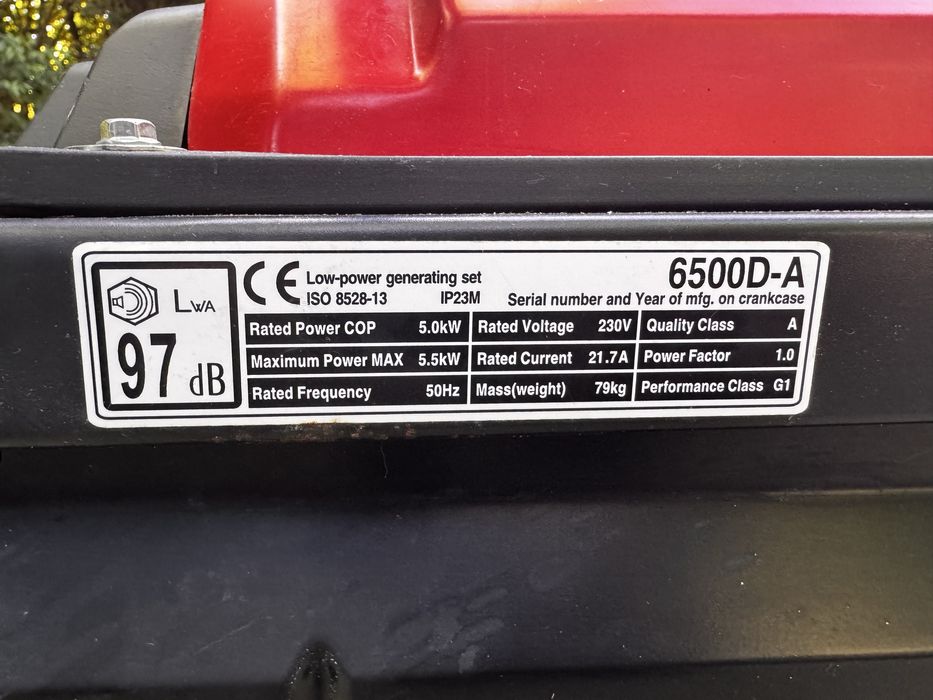 Generator Electric Loncin  5.5kv