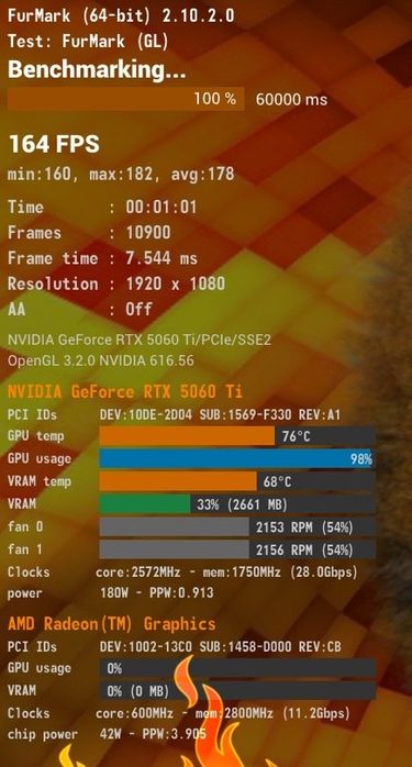 Продам видеокарту 5060 ti 8 gb
