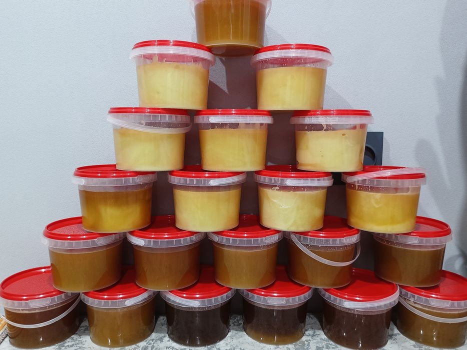 Мёд разнотравье 0.5 в ведерке