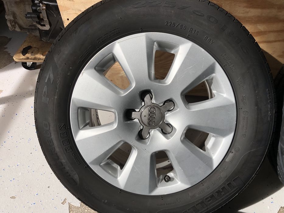 Roti Audi A6 C7 R16 cu anvelope Pirelli 225/60R16 vara