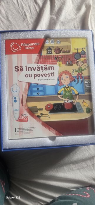 Carte Rapunsel istetel cu stilou