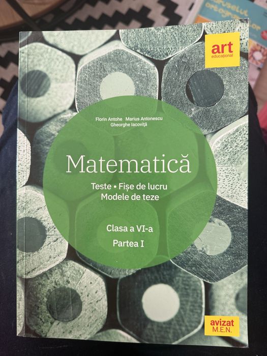 Manuale de matematica si romana pentru clasa 6a
