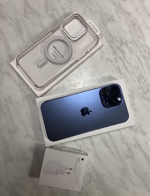 Iphone 15 pro blue 128