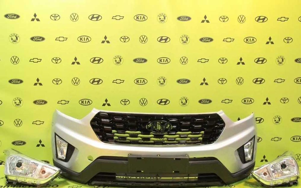 Бампер передний в цвет Hyundai Creta