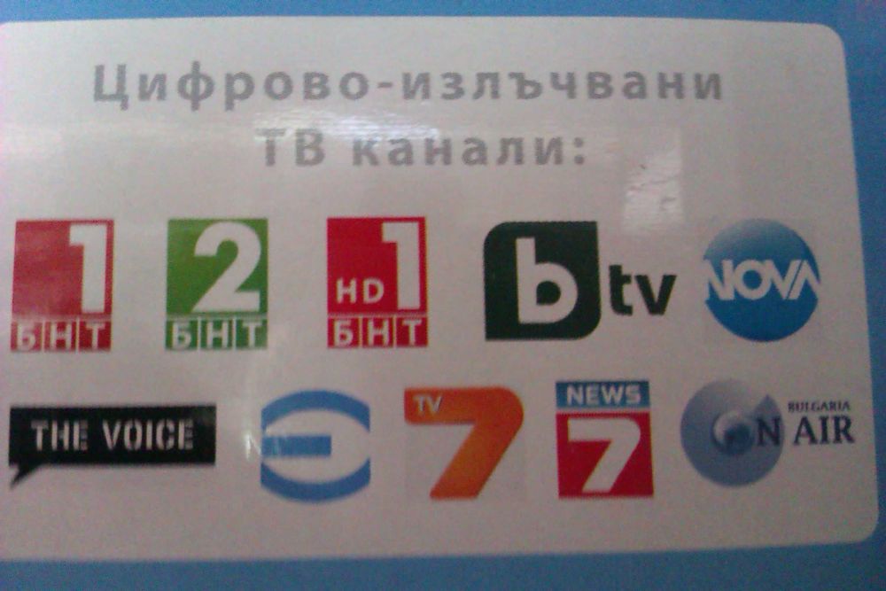 Антена за цифрова ефирна телевизия с 10м,кабел НОВА