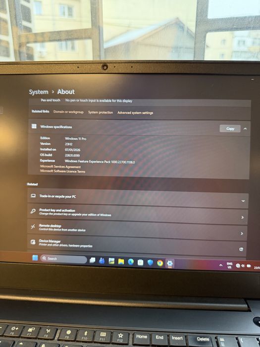 Laptop Lenovo ThinkPad E590 Intel Core i5 8 th Gen