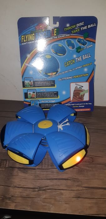 Портативная творческая волшебная летающая Мяч Светодиодной подсветкой