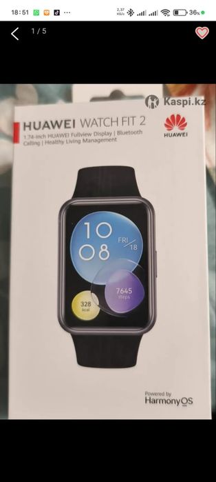 HUAWEI WATCH FIT 2 продам часы