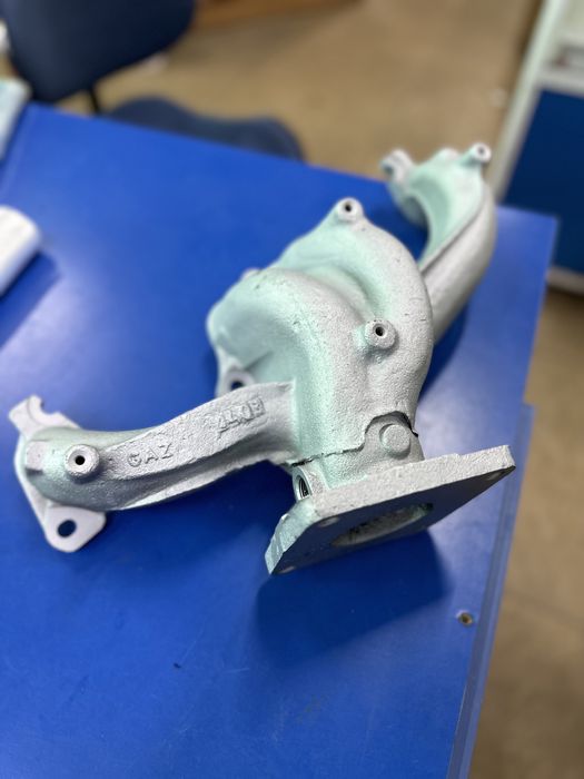 Выпускной коллерктор на эвотек газель