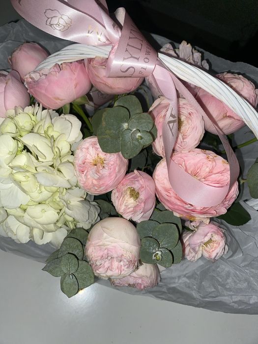 Цветы сегодня утром купилаа