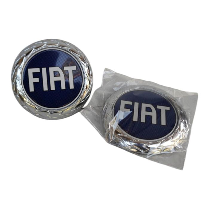 95мм Емблема за FIAT ФИАТ Пунто Панда Албеа Дукато Добло Крома - СИНЯ