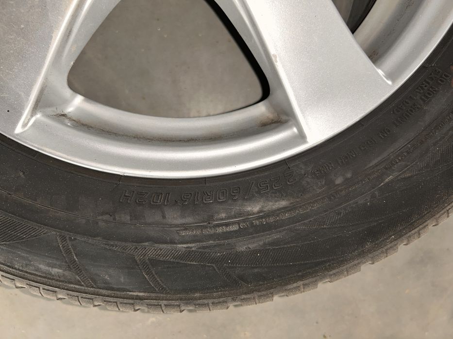 Jante Audi R16 cauciucuri m+s 225/60 R16